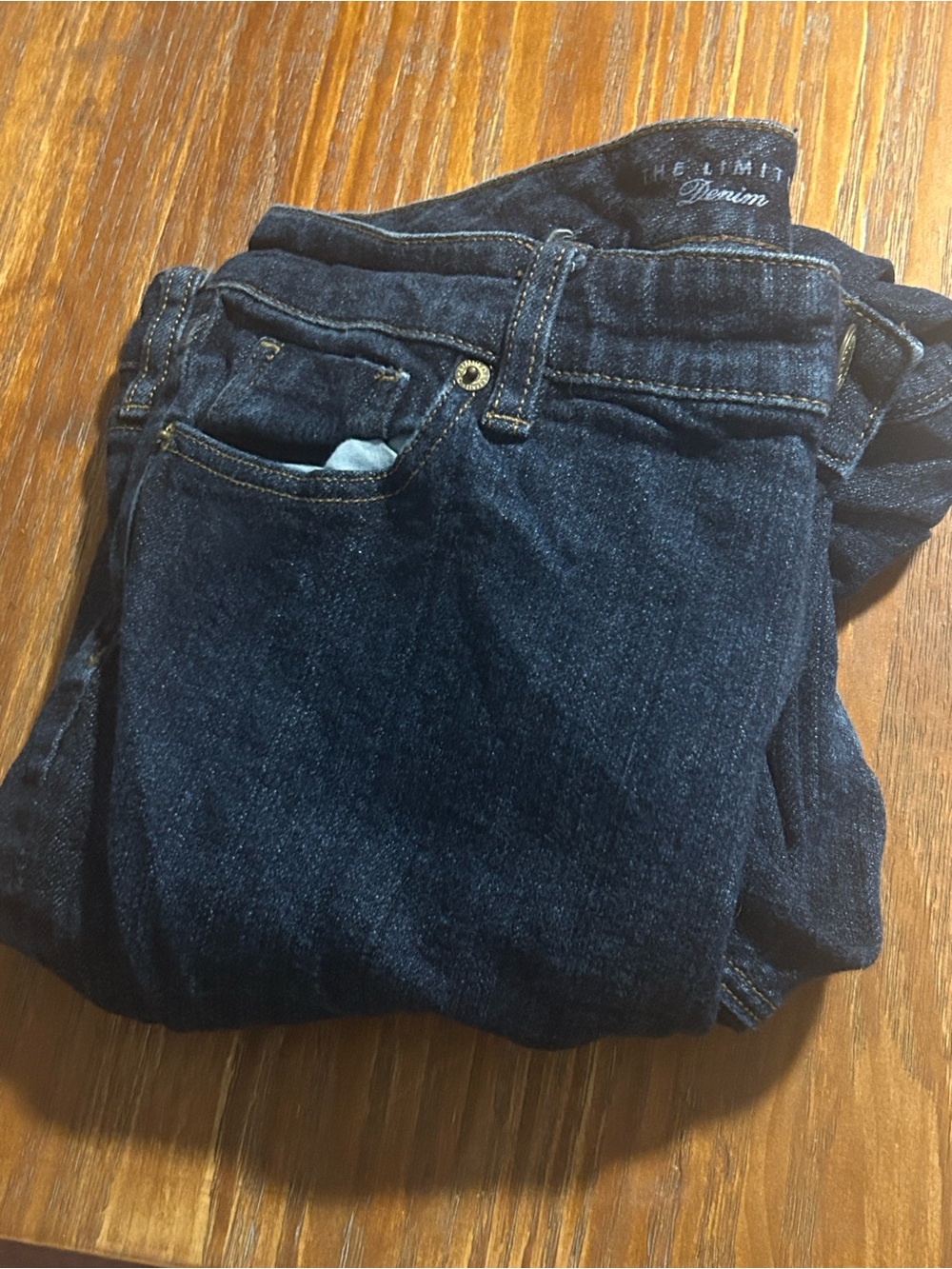 The Limited Women's Dark Indigo Straight-Leg Jeans